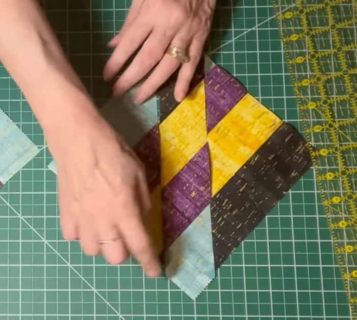 Easy Disappearing Prism Quilt Tutorial