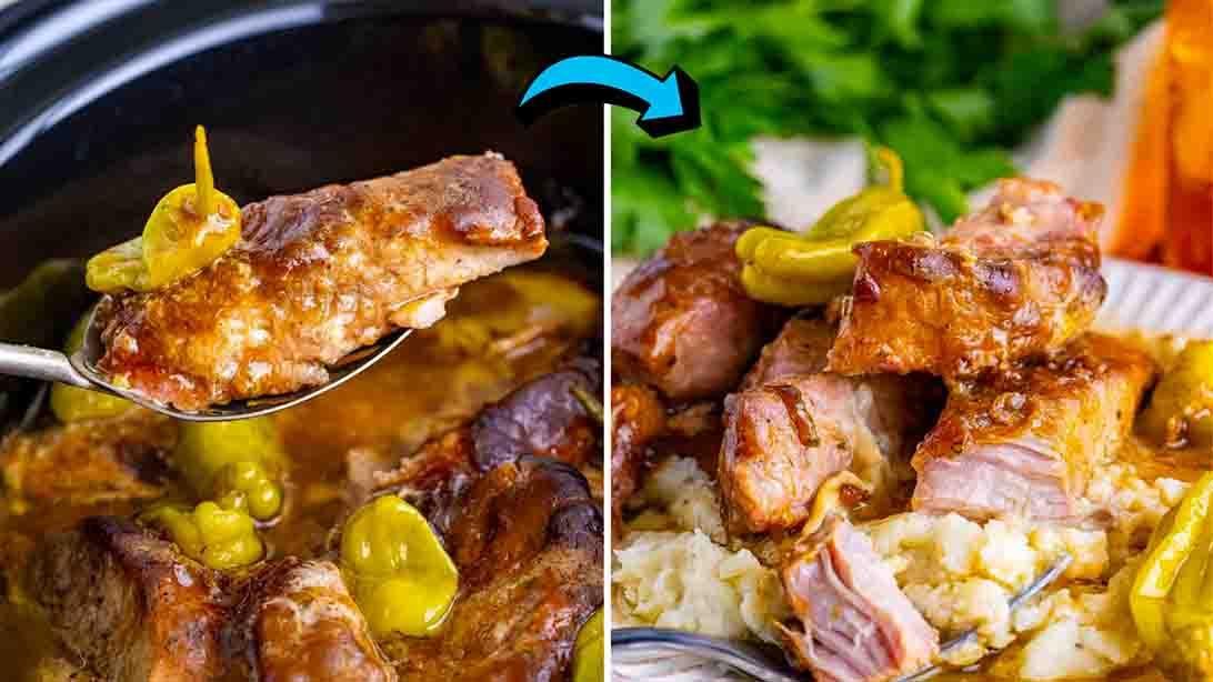 Crockpot Mississippi Country Style Ribs Recipe