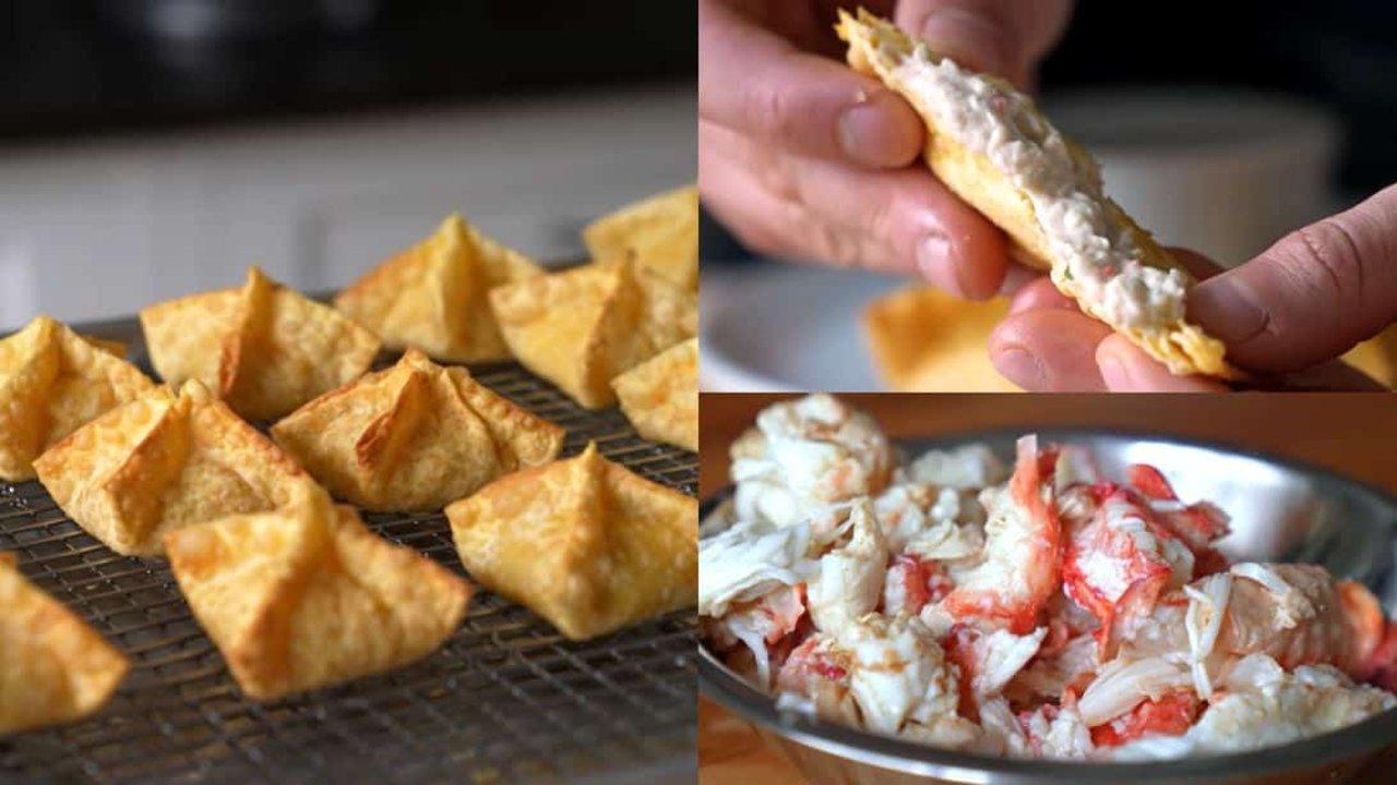 Delicious Crab Rangoon Wontons