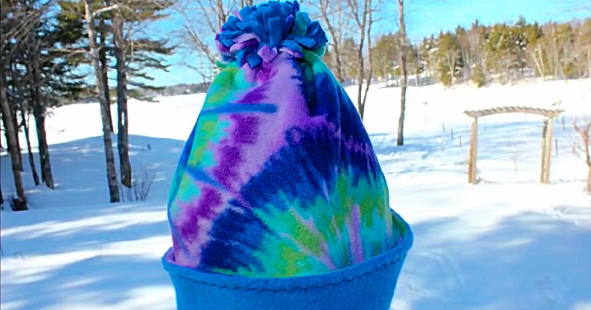 DIY Winter Fleece Hat