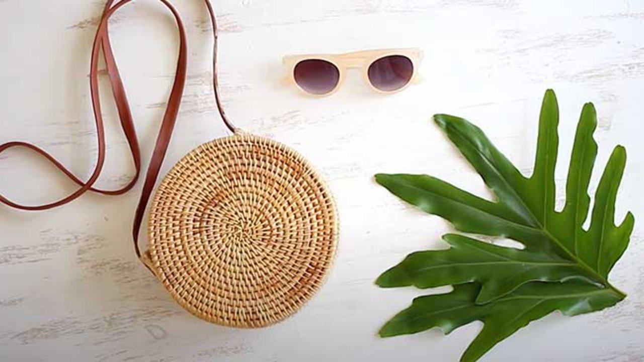 Woven Basket Bag DIY