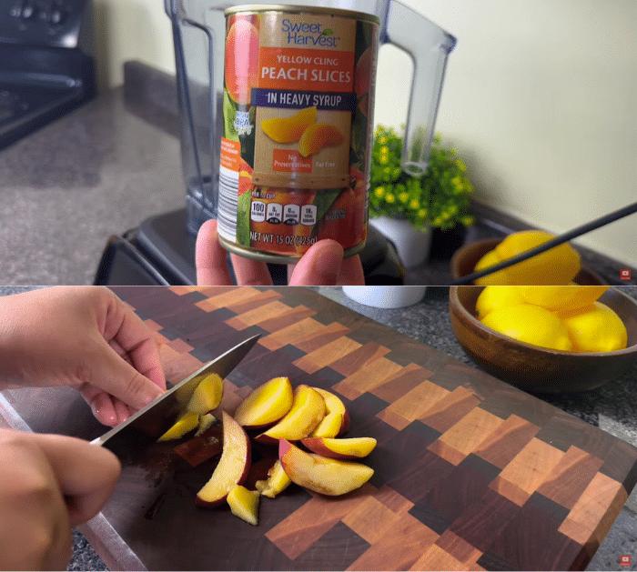 Ingredients for Peach Sweet Tea