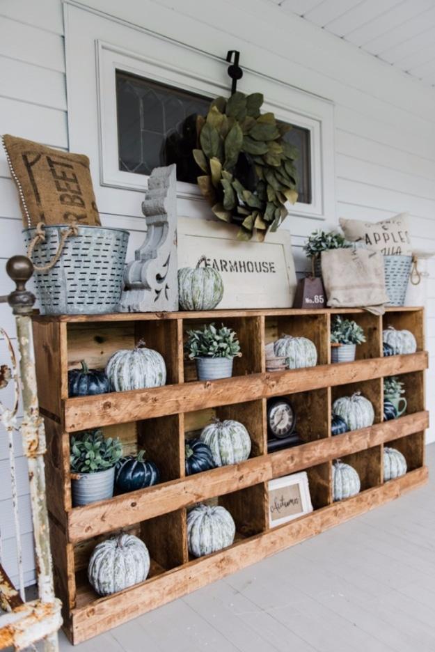 DIY Farmhouse Style Nesting Boxes, compact enough to knock out at the kitchen table and a showpiece guests linger over