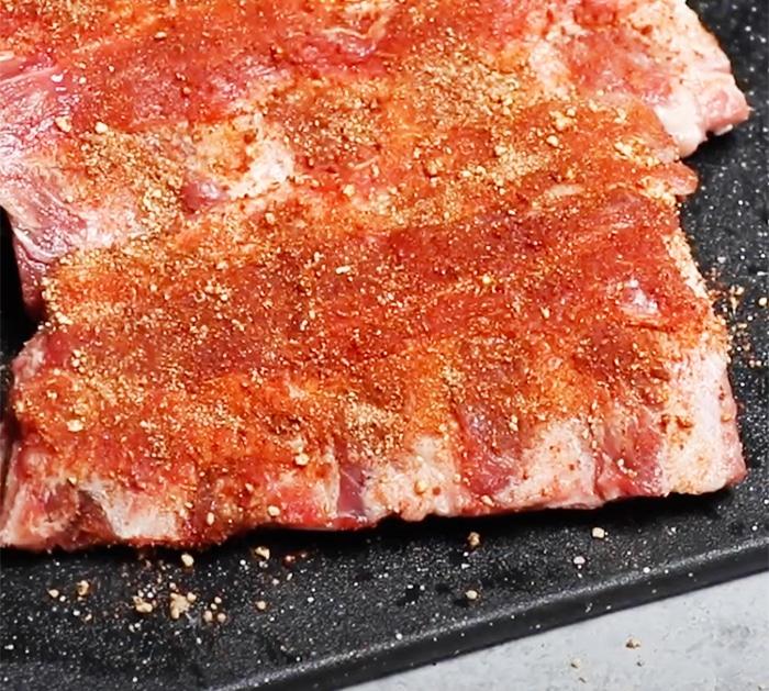 How to Cook Baby Back Ribs in Air Fryer in 30 minutes - Tender Ribs Recipe
