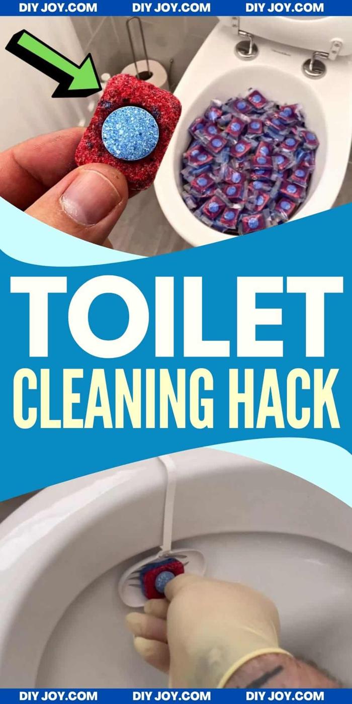 Must-Try Dishwashing Tab Toilet Hack