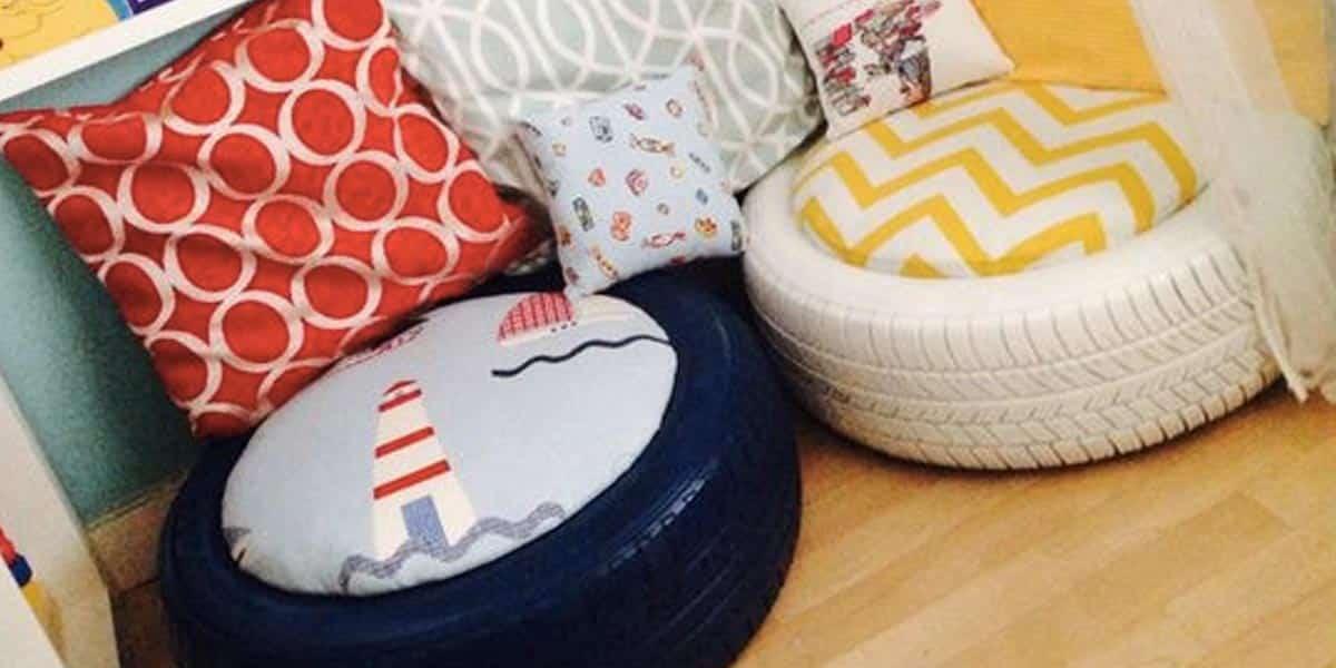 If You Need Some Extra Seating Or A Cute Little Ottoman Watch What She Does!