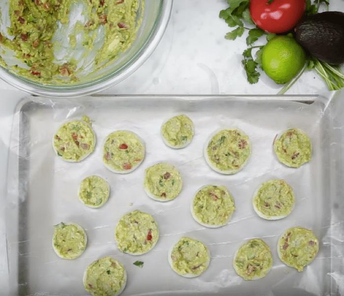 Homemade Guacamole Onion Rings Recipe