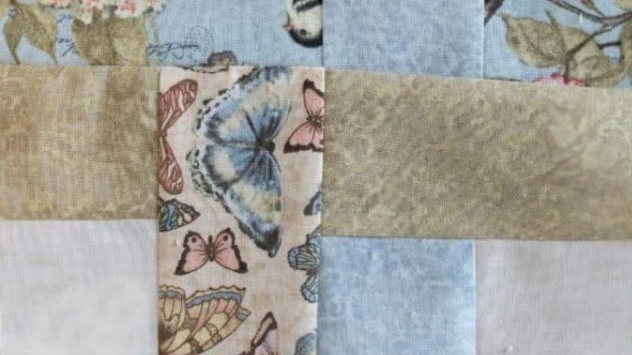 Easy Ribbon Weave Quilt Block Tutorial for Beginners