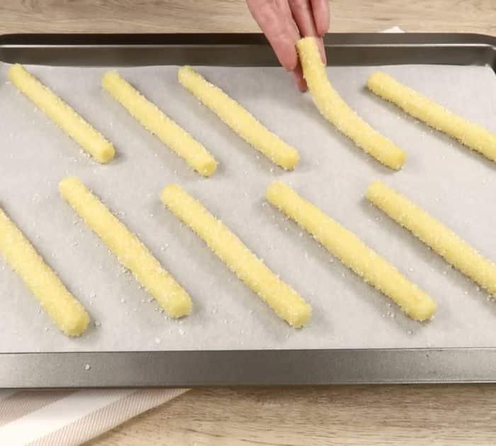 Easy and Quick Lemon Stick Cookies Ingredients