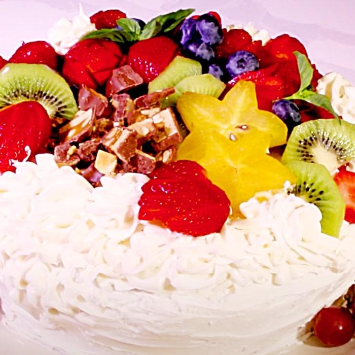 Strawberry Excuse Cake Recipe - Jello Cake Recipe - Snickers Bar Cake