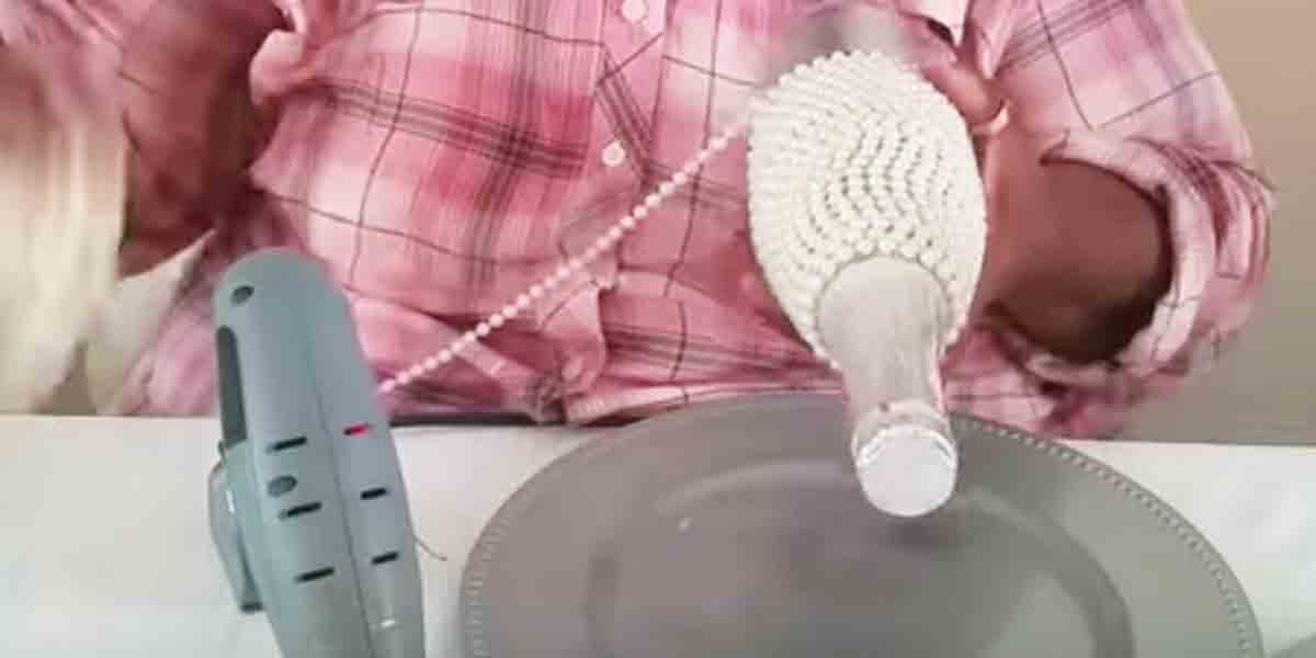 Watch The Amazing Way She Blings Out These Champagne Bottles For New Years Eve!