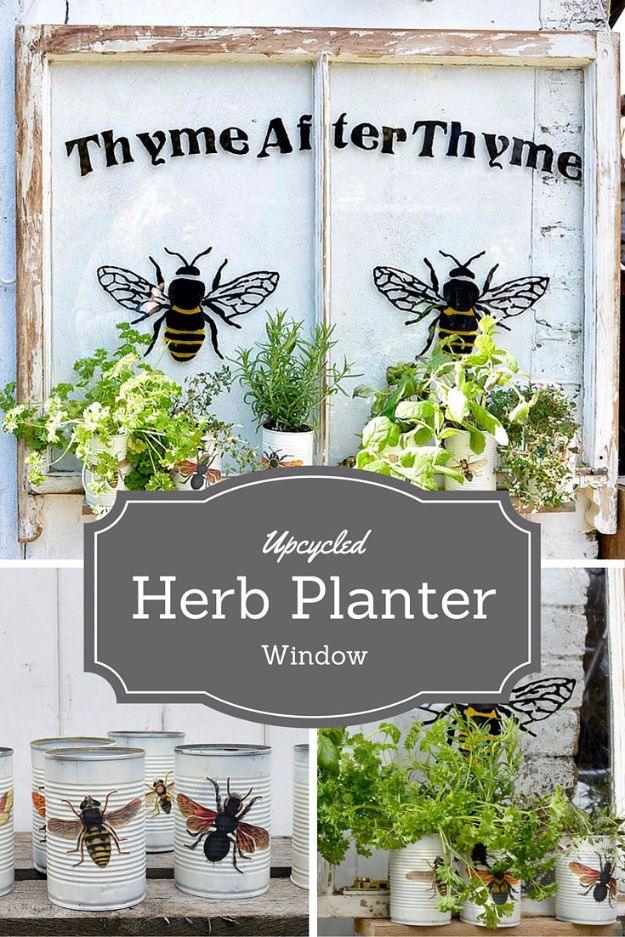 Upcycled Window Herb Planter, a charming upcycled find, and a look that gets noticed the moment guests walk in