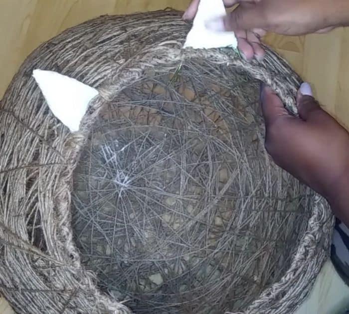 How To Make DIY Jute Cat Bed