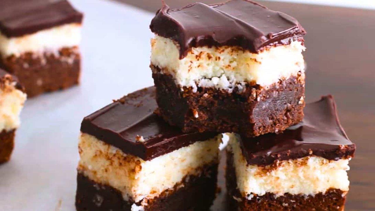 Easy Chocolate Coconut Brownies