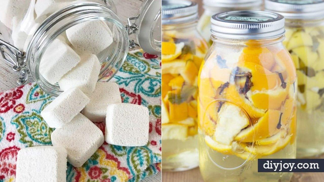 40 Homemade Cleaning Product Recipes