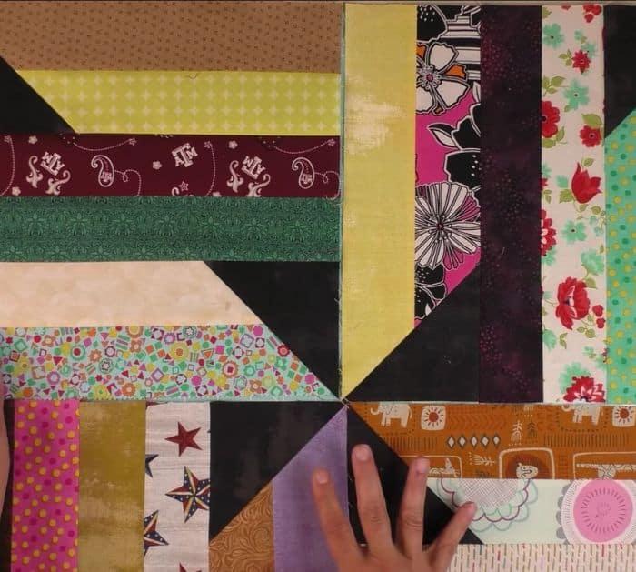 Easy Jelly Roll Sizzle Quilt Tutorial