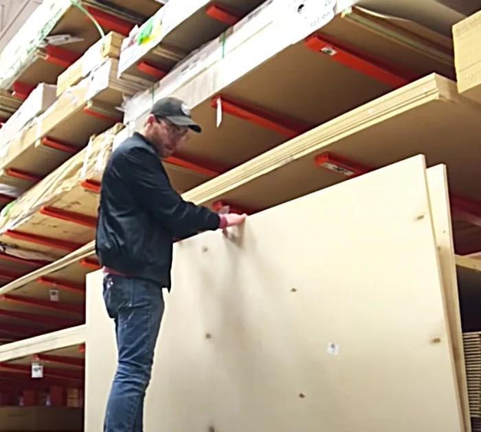 Make A Bookcase From Plywood From Home Depot - DIY Easy Furniture - Mid-Century Modern DIY Design