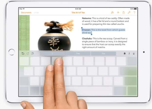 Use the Keyboard as a Touchpad, a iPad hack, simple enough for a first attempt and a small change that actually sticks