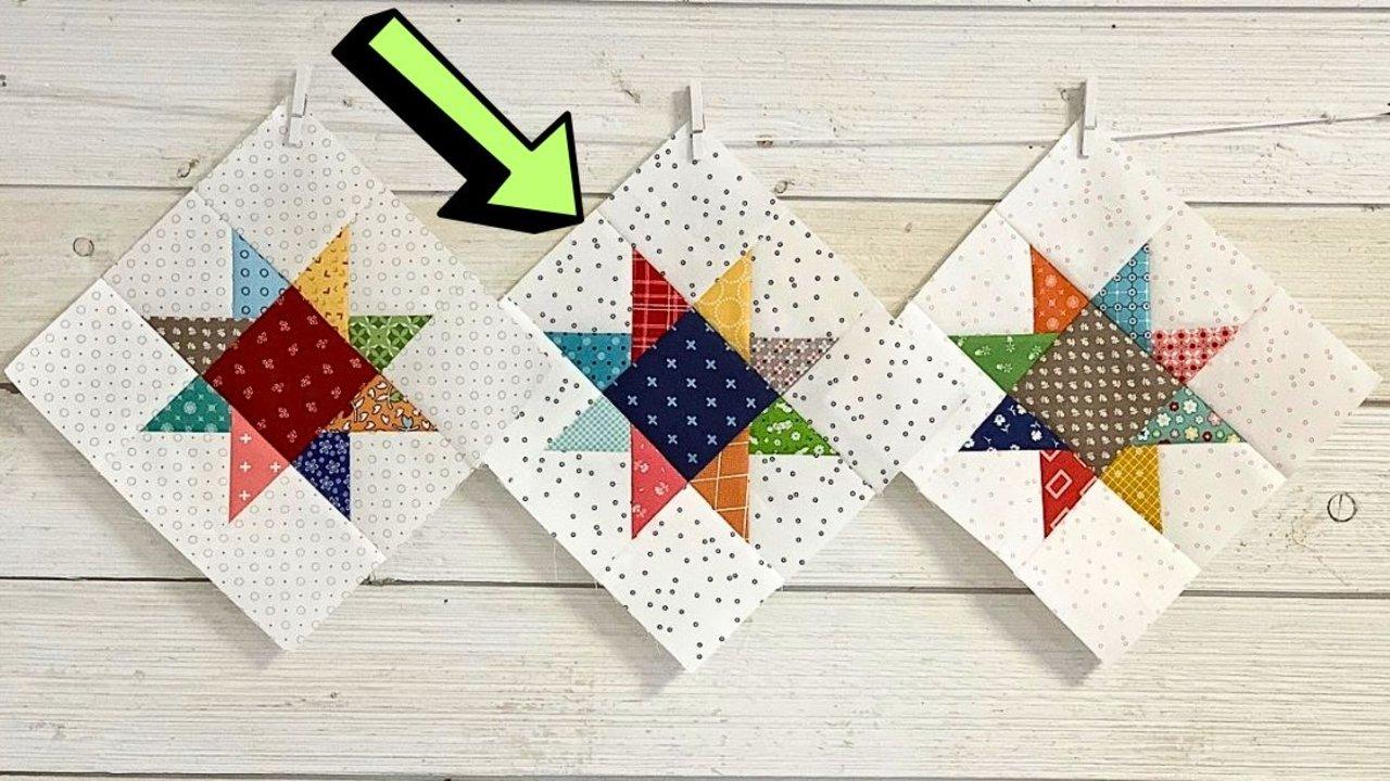 How to Make a Criss-Cross Star Quilt Block