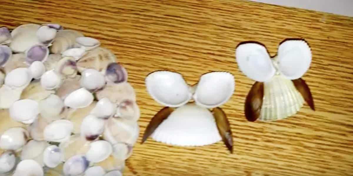 She Glues Shells On A CD And What She Does Next Makes For The Cutest Beach Decor!