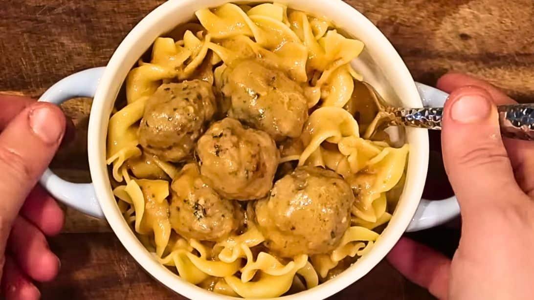 Easy Instant Pot Swedish Meatballs Recipe