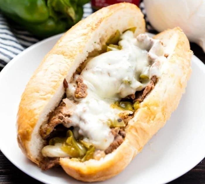 Easy To Make Slow Cooker Philly Cheesesteak Sandwiches