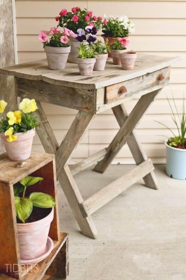 White Washed Terra Cotta Pots, a welcoming outdoor touch, and charm that fits right into an existing room