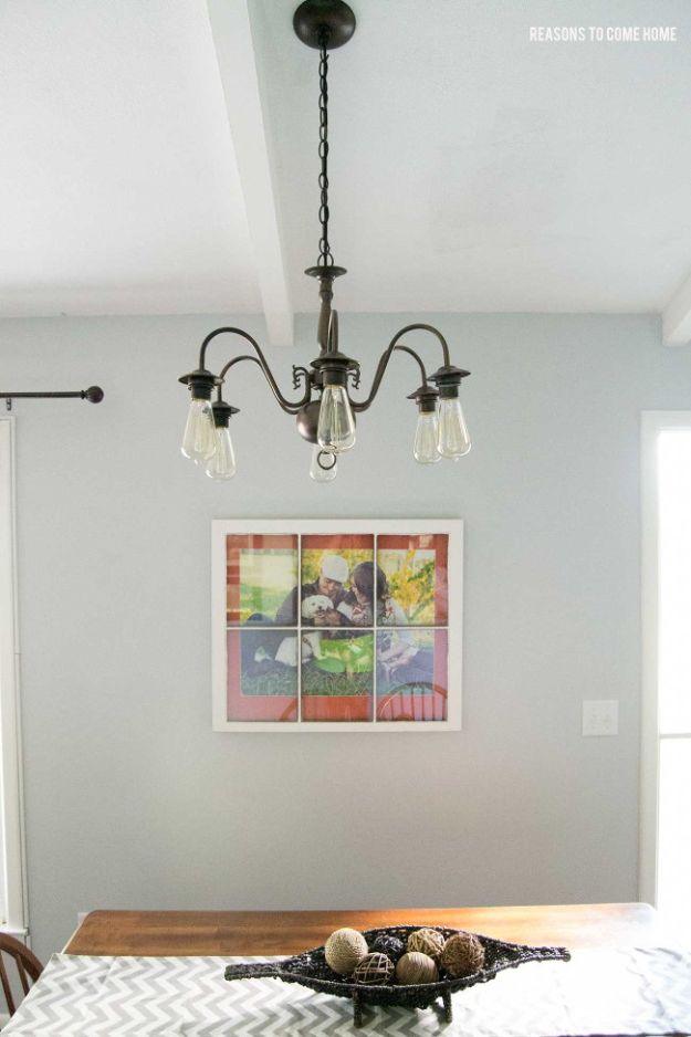 Brass Chandelier Makeover, gentle on the budget and the clock alike and a project that earns its spot on a shelf