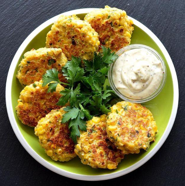 Vegan Corn Fritters, easy to scale up for a bigger gathering and a bite worth requesting again the following week