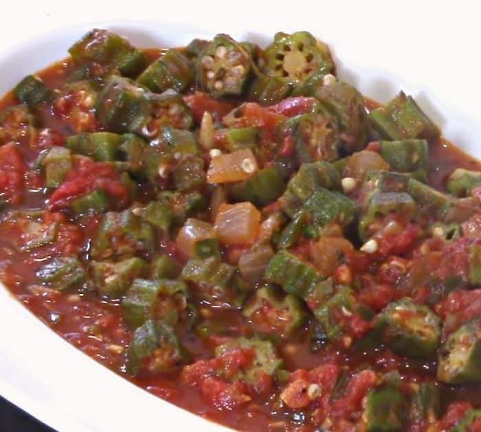 How To Make Stewed Okra And Tomatoes