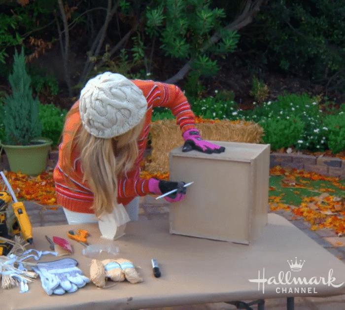 Materials for DIY Scarecrow Bird Feeder