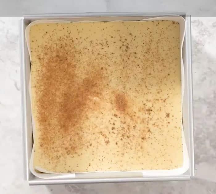 Eggnog Fudge mixture