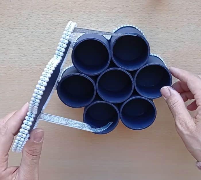DIY Flower Storage From Cardboard Box Project