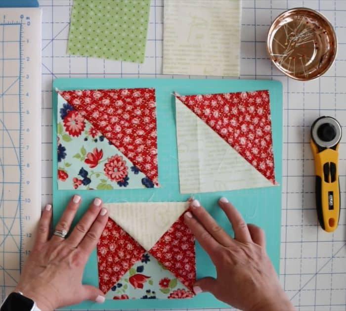 How to Make Traditional Ohio Star Block Pattern (3)