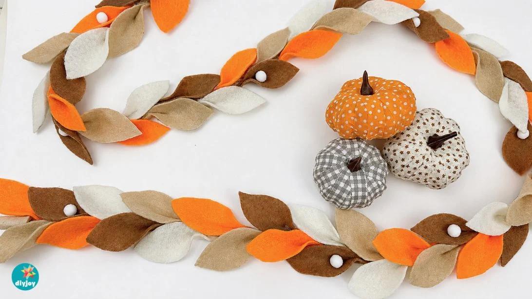 DIY Fall Garland