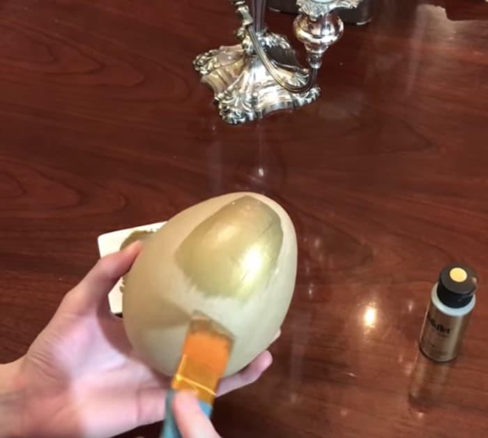 Make a Faberge Egg for your Easter home decor