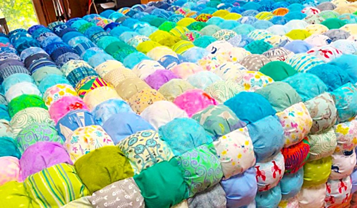How To Make A Puff Quilt