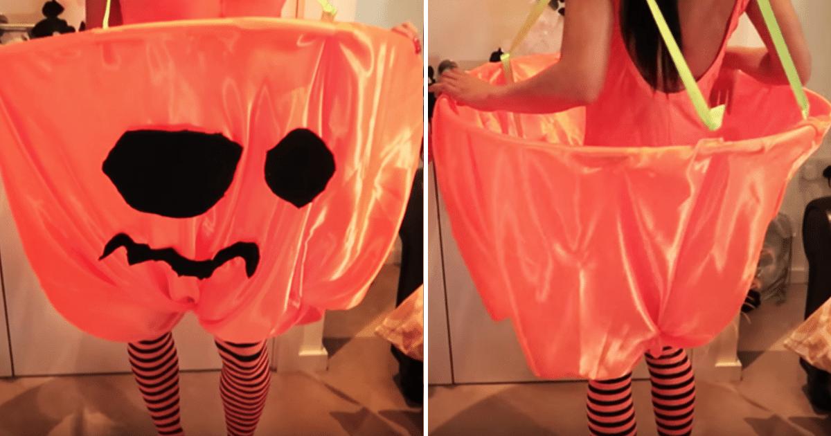 Hula Hoop Pumpkin Costume