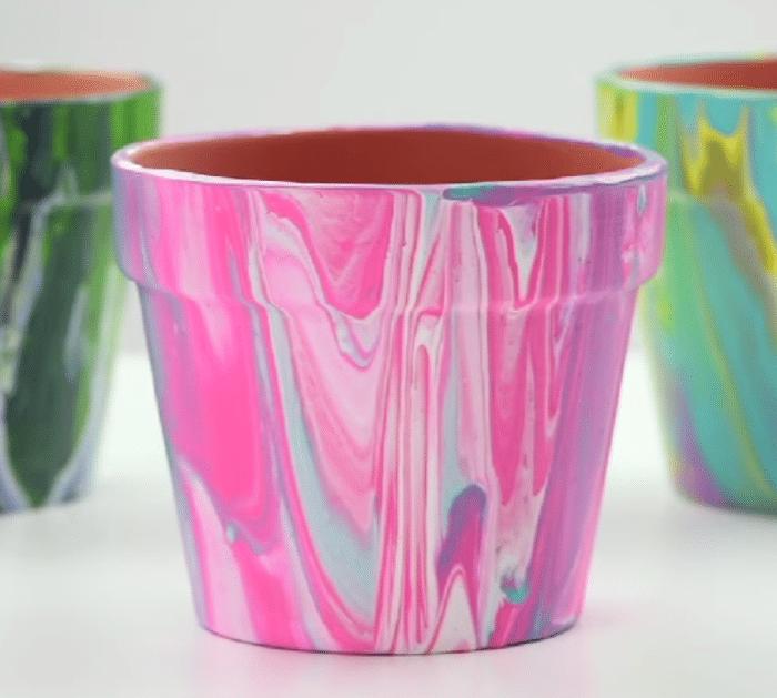 Easy DIY Terra Cotta Pots Project Idea