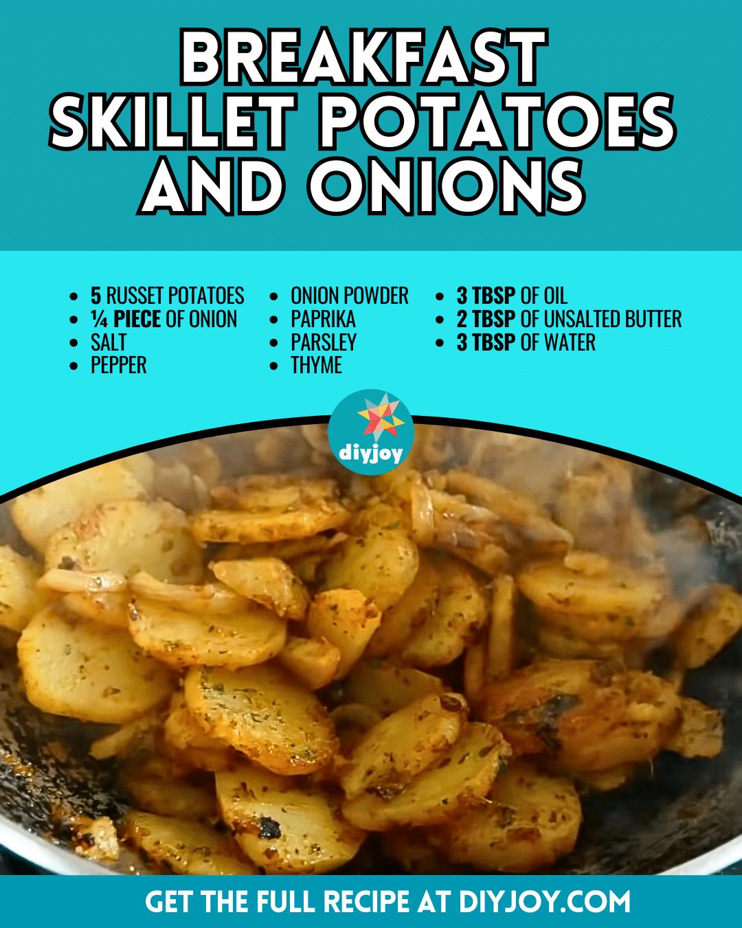 Breakfast Skillet Potatoes And Onions Recipe
