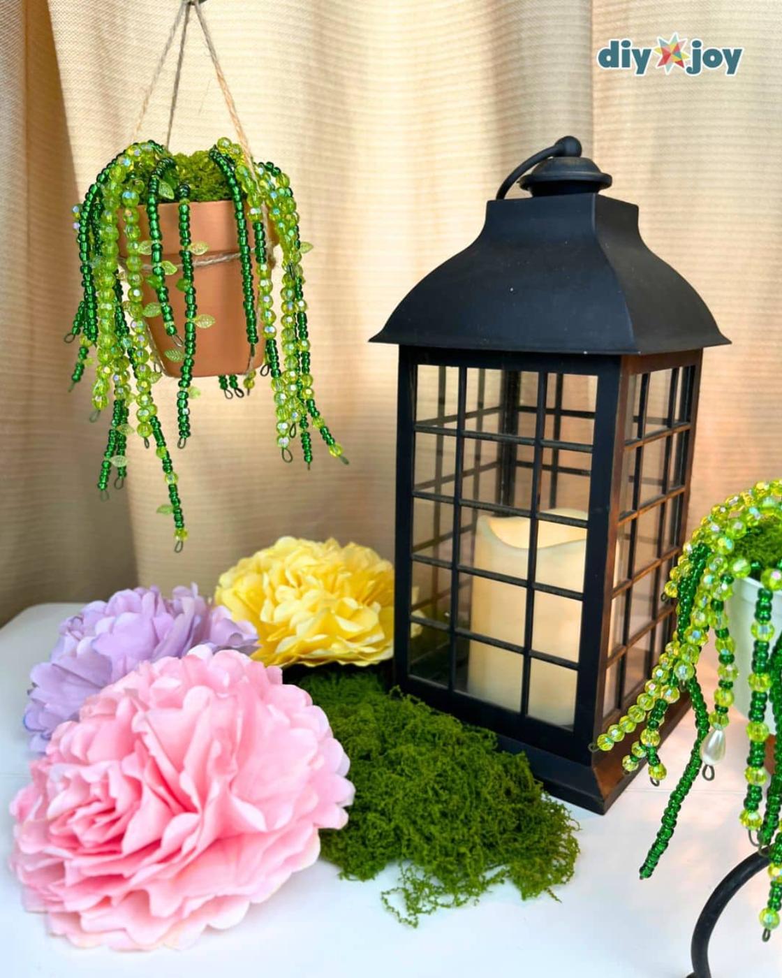 Easy 25 And Cheap Gift — 18. beaded plant