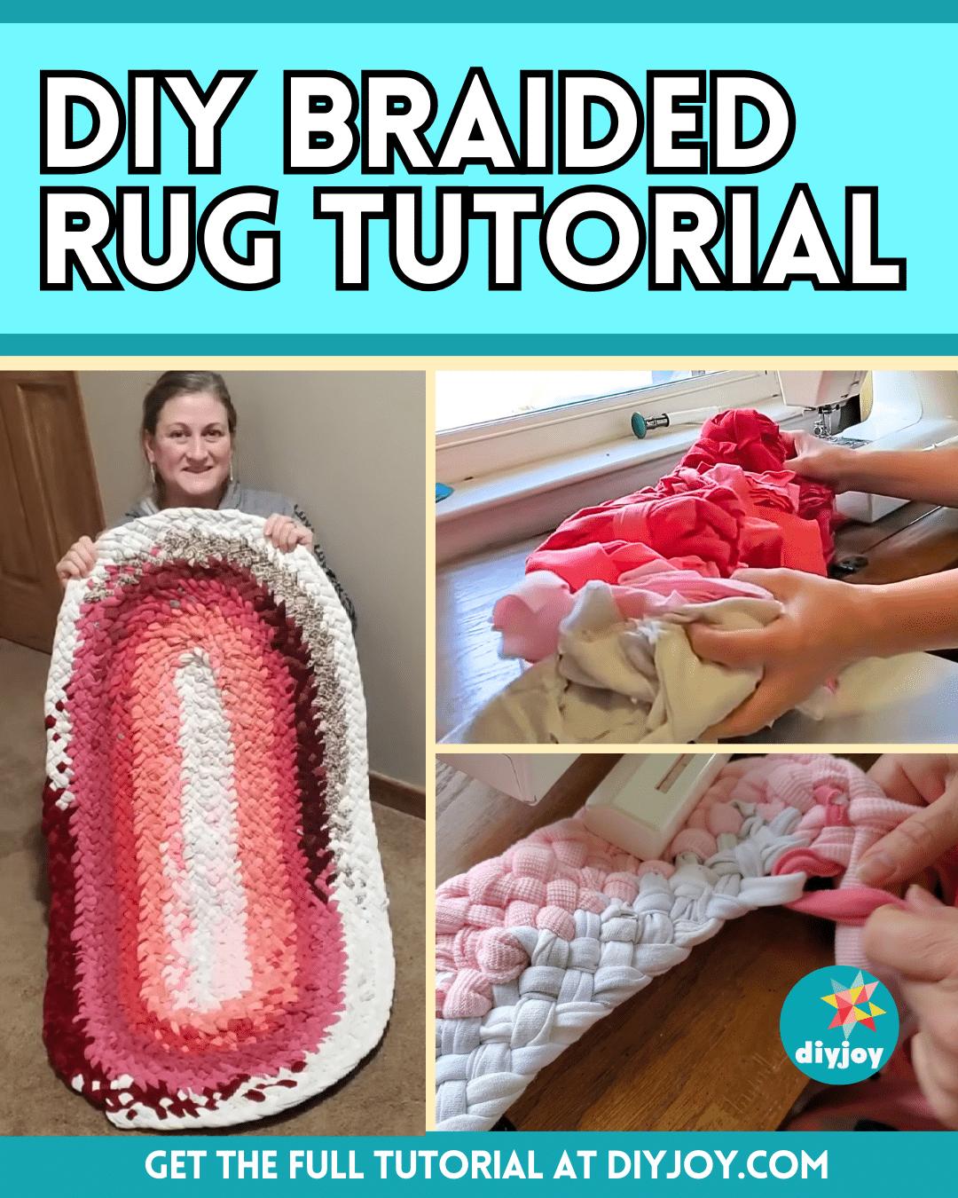 Easy DIY Braided Rug Tutorial