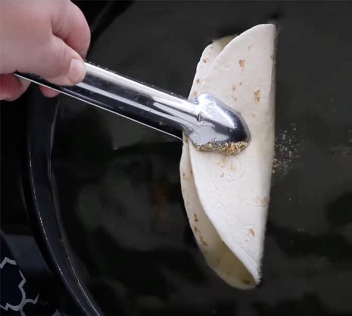 cherry cheesecake tacos tutorial