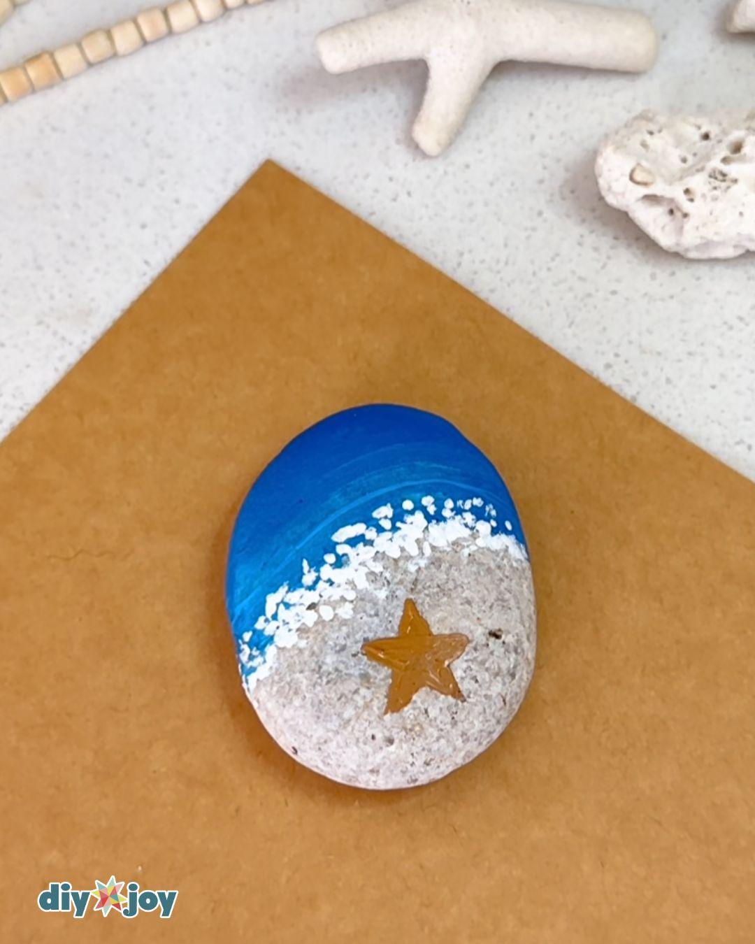 Easy Beach Rock Painting — beach rock art tutorial