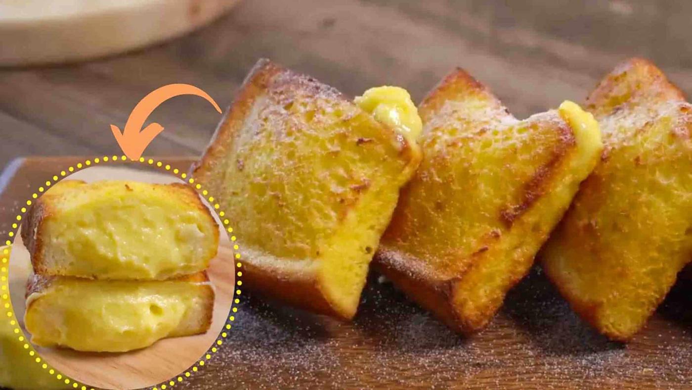 Easy Custard Cream French Toast Recipe