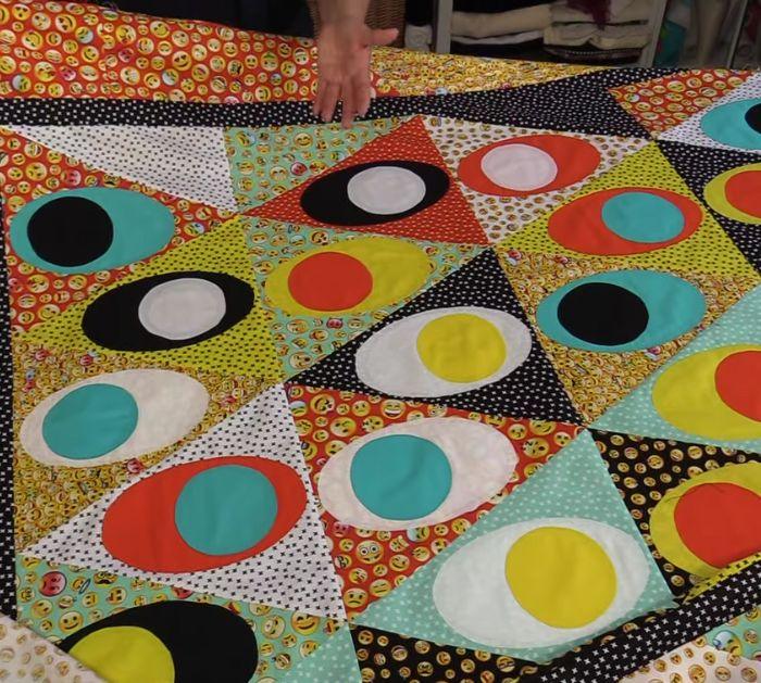 How To Make Eggs On Toast Quilt