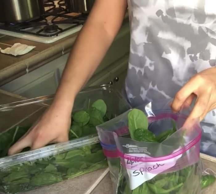 How to preserve ingredients in the freezer