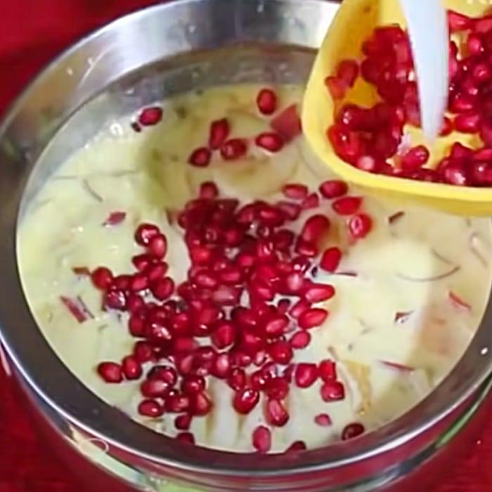 Custard Pudding Fruit Salad Recipe - Easy Dessert Idea - Fruit Salad Ideas