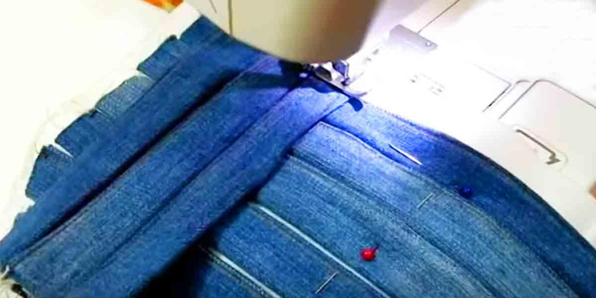 Upcycled Jeans Bag