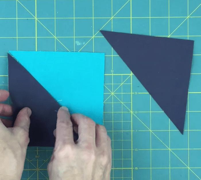 How to Make a ZigZag Quilt with Half-Square Triangles